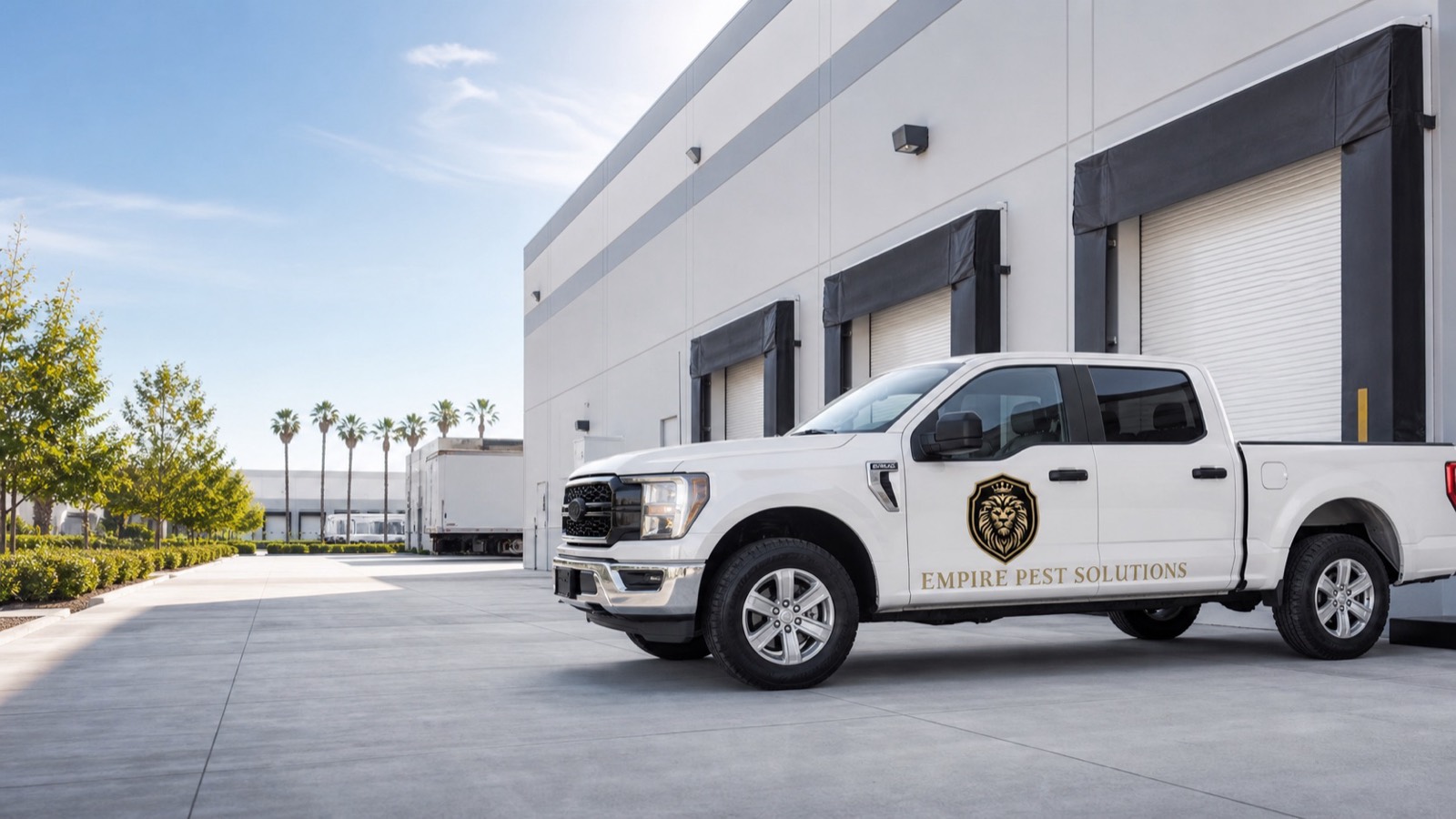 Empire Pest Solutions commercial pest control truck